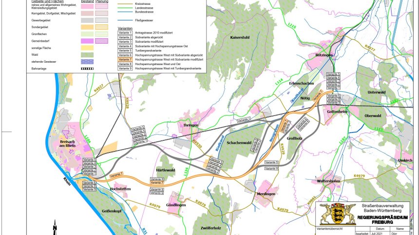 B31-Vorzugsvariante 2021
