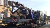 Transport der Ramme 61