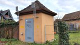 Altes Verteilerhäuschen (inzwischen ersetzt)