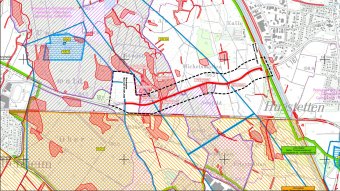 Radwegausbau entlang L187 nach Buchheim