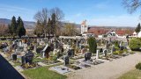 Blick über den Friedhof