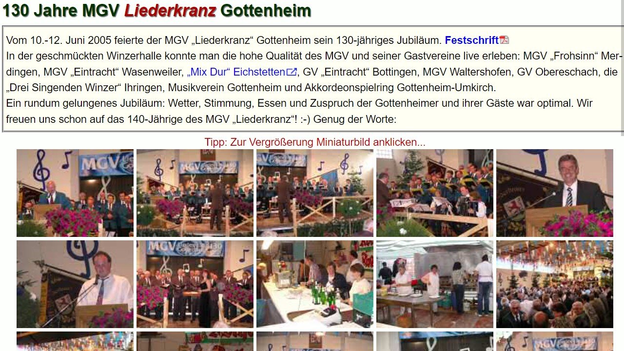 Weiter zu 130Jahre