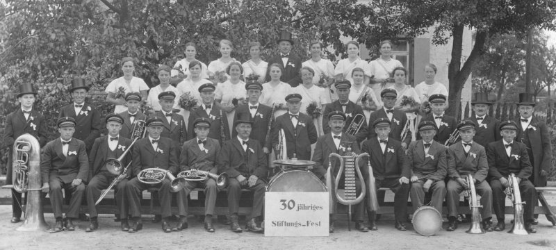 Musikverein im Jahre 1937