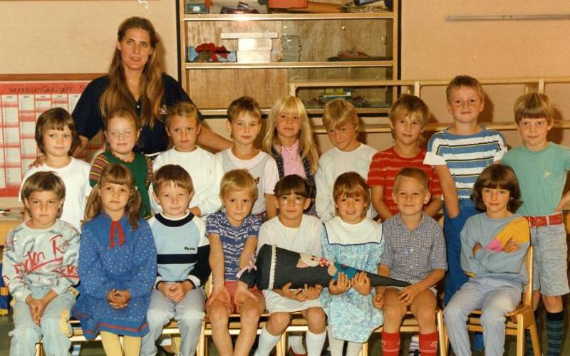 1.Klasse im Jahre 1985