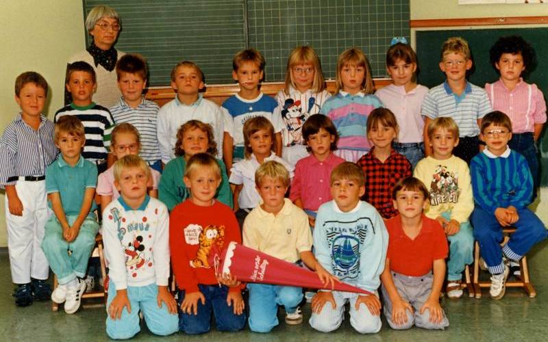 1.Klasse im Jahre 1988
