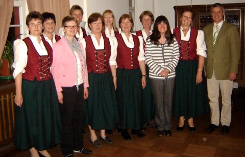 Alte und neue Vorstandschaft 2011