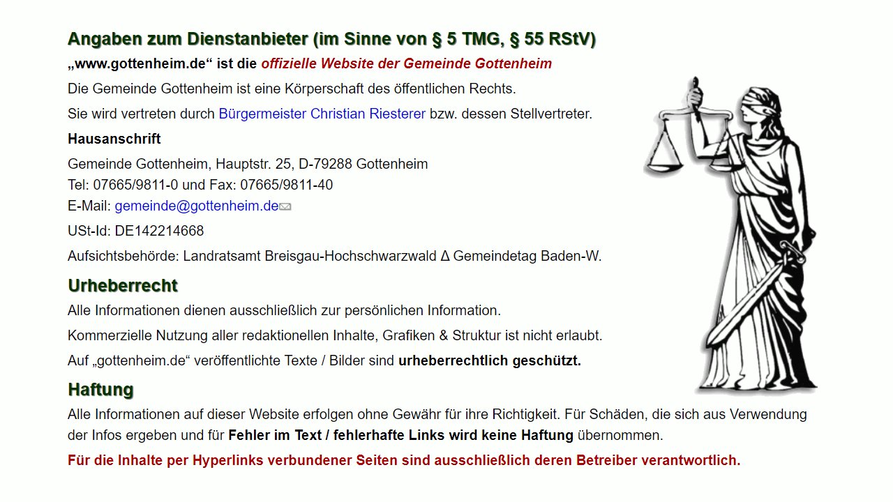 Weiter zu Impressum